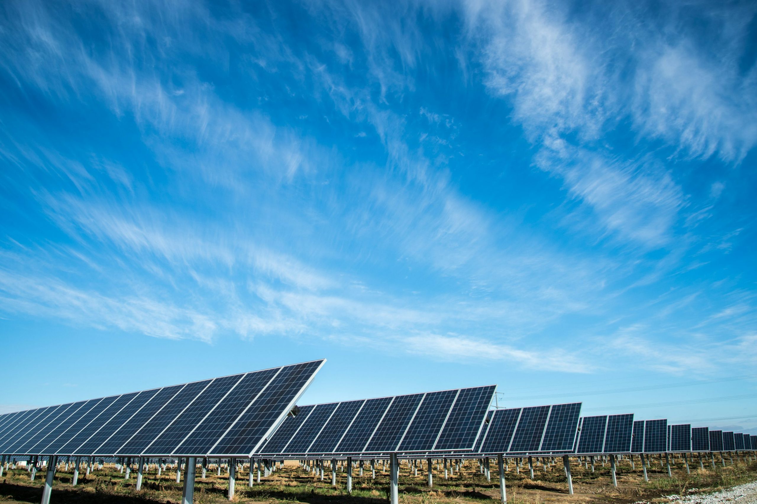 Ground Mount Commercial Solar Installation